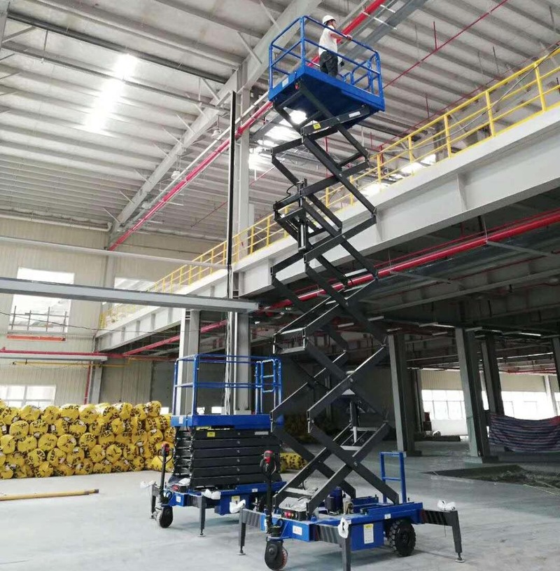 龙岩助力行走剪叉式高空作业平台